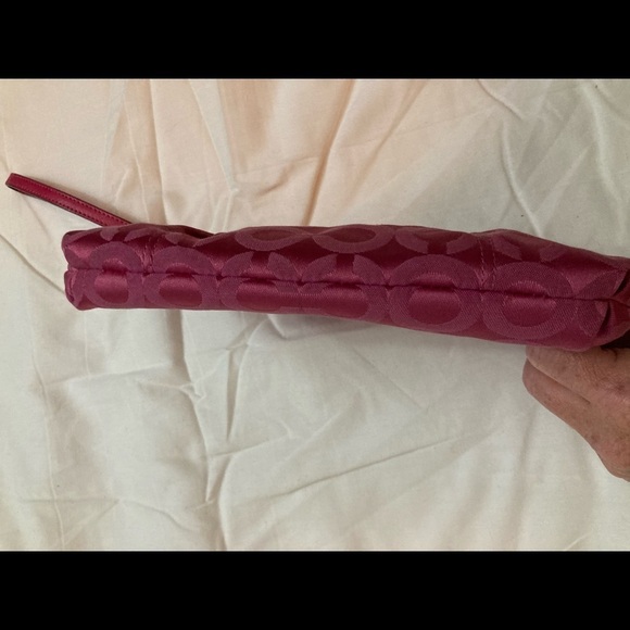 Coach Pink Wristlet/Clutch - Picture 6 of 6